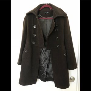Chocolate Wool Coat